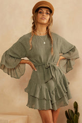 What The Sea Wants Dress Khaki