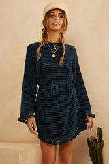 Long Distance Call Dress Teal
