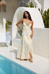 Picnic Season Maxi Dress Yellow