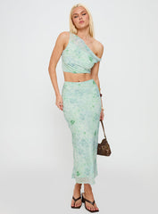 Devereaux One Shoulder Set Green