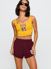 ASU Soffee Shorts Maroon