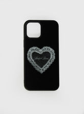 Ready To Receive iPhone Case Black