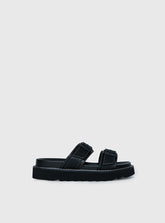 Ma Belle Sandals Contrast Stitch