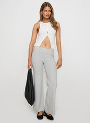 Try Me Knit Pants Grey