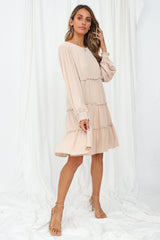Life On Mars Dress Beige