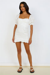 Country Views Dress White