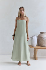 Warmth Of Love Maxi Dress Sage