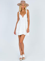 Romeo Mini Dress White
