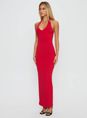 Spicy Maxi Dress Red