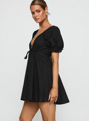 Blissful Mini Dress Black