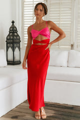 Kialy Maxi Dress Red