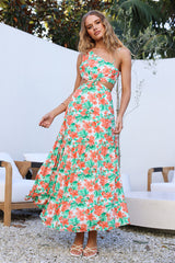 Meet Cute Maxi Dress Orange