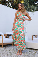 Meet Cute Maxi Dress Orange