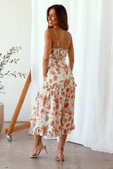 Morning Calls Maxi Dress Beige