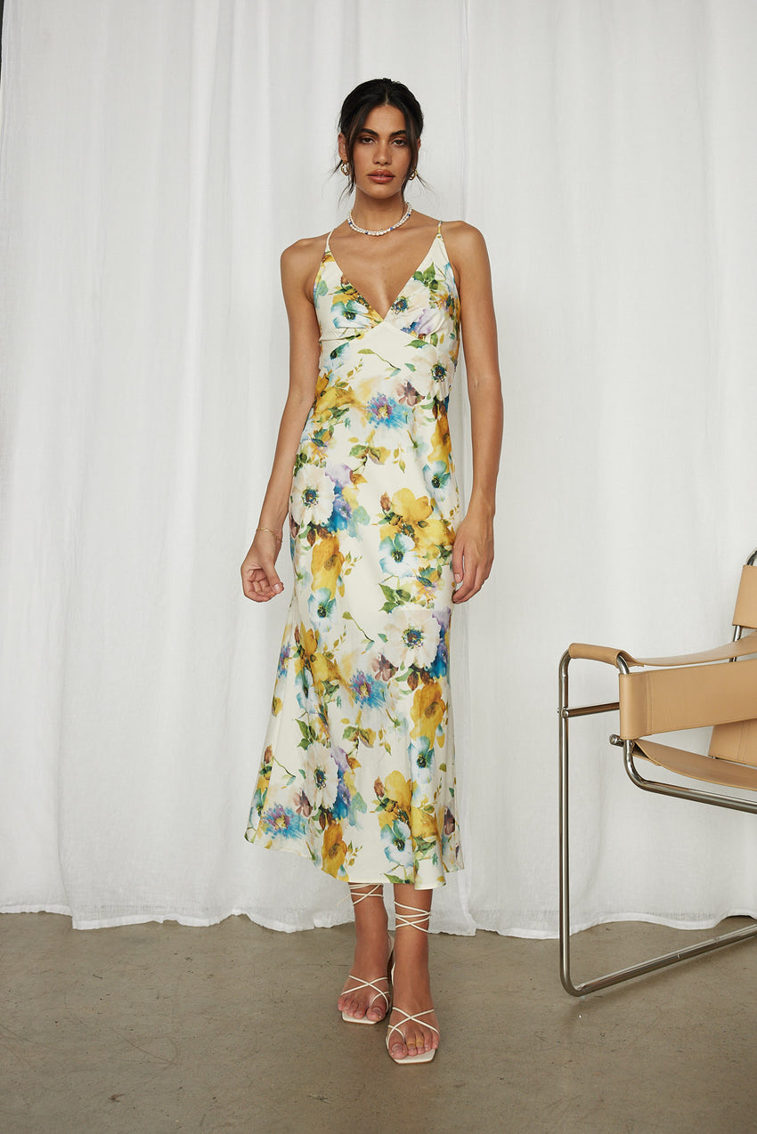 Helios Maxi Dress Floral