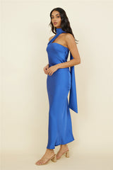 Over The Pond Maxi Dress Navy Blue