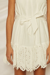 Connect Dress White