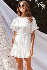 Cahaba Dress White