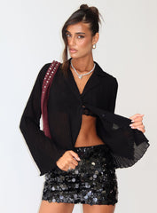 Selma Shirt Black