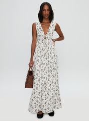 Pokey Maxi Dress Floral Multi