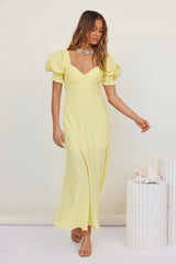 Calyx Maxi Dress Yellow