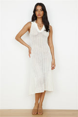 Breezy Seas Maxi Dress White