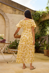 Golden Child Maxi Dress Yellow