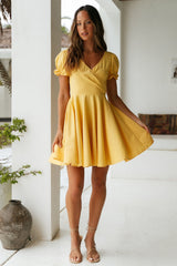 Waiting For The Sun Dress Yellow