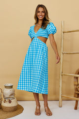 On Rotation Maxi Dress Blue