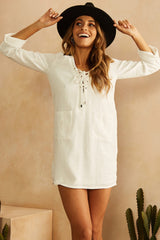 State Of Dreaming Dress White