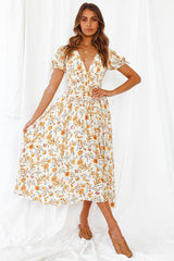Morning In The French Quarter Midi Dress