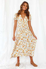 Morning In The French Quarter Midi Dress