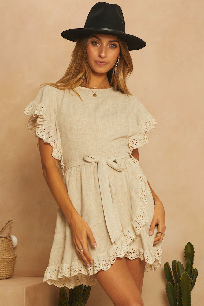 New Hampshire Dress Beige